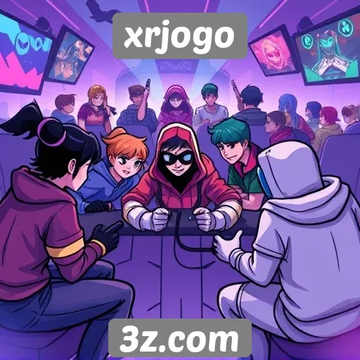 comunidade de jogadores no xrjogo cresce rapidamente