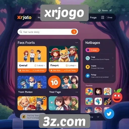 interface do xrjogo evolui para facilitar navegação